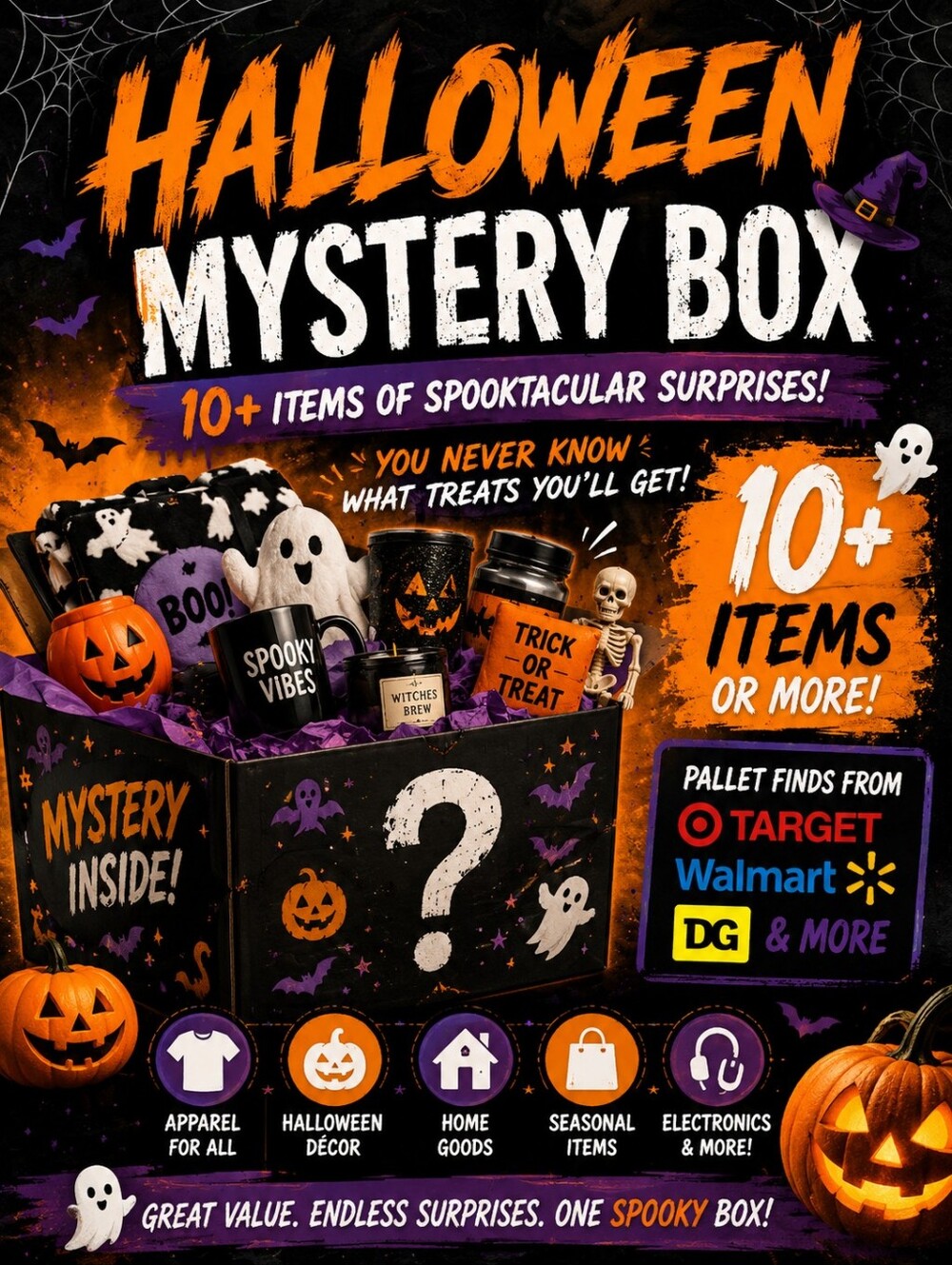 Halloween Reseller Mystery Box